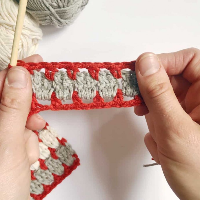Granny Block Crochet Stitch Photo Tutorial