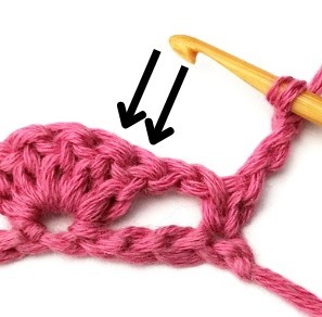 Large Uneven Clam Crochet Stitch Photo Tutorial