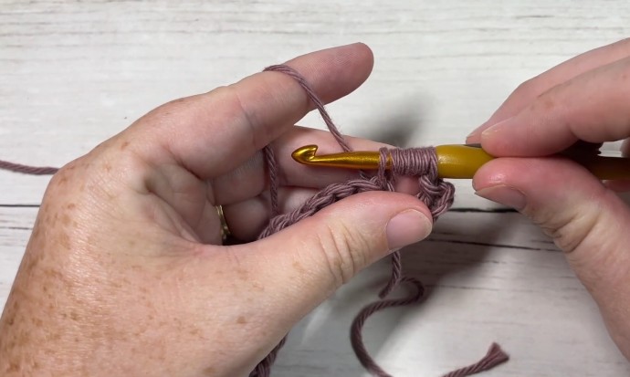 How to Crochet the Bouillon Stitch Photo Tutorial