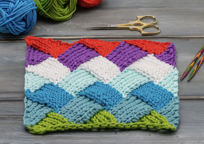 How to Do Entrelac Knitting