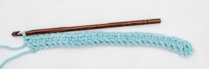 Herringbone Double Crochet Stitch Photo Tutorial