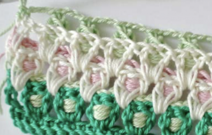 How to Crochet Multicolor Creative Puff Stitch