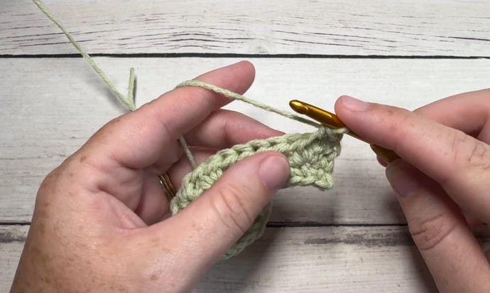 How to Crochet the Guardrail Stitch Photo Tutorial