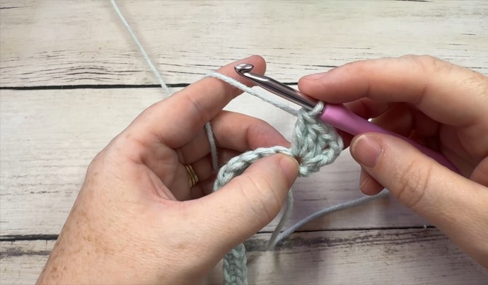 How to Crochet the Slanted Puff Shell Stitch Photo Tutorial