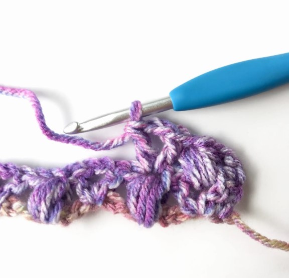 Easy Lace Clusters Crochet Stitch Photo Tutorial