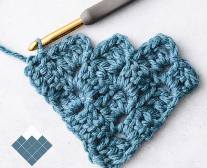 How to Crochet: Corner to Corner Diagonal Box Stitch