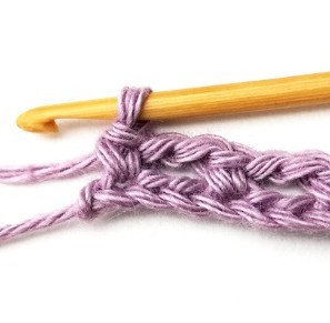 Striped Picot Mesh Crochet Stitch Photo Tutorial