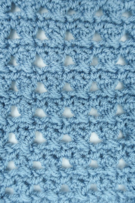 Criss Cross Crochet Stitch