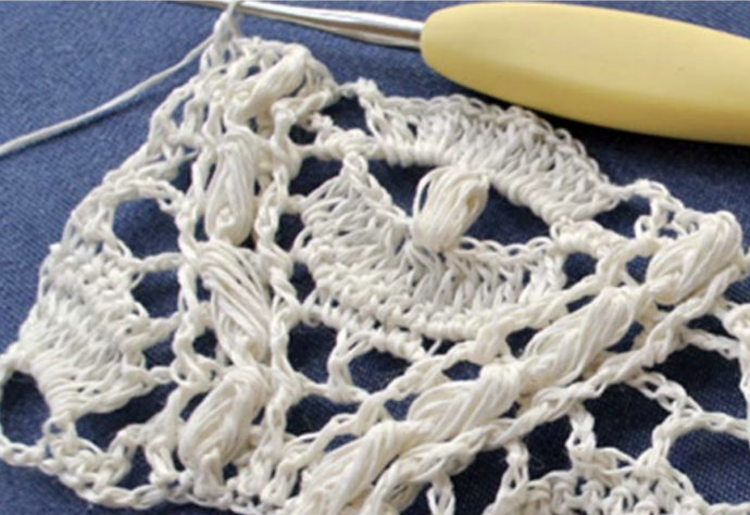 Crochet Textured Lace Stitch: A Delicate Fusion of Elegance and Texture