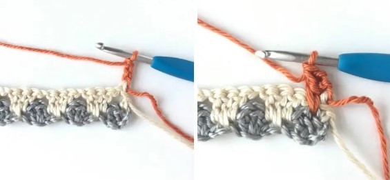 Granny Spike Crochet Stitch Photo Tutorial