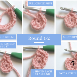 How to crochet in the round – Step-by-Step Guide