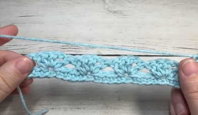 How to Crochet the Slanted Shell Stitch Photo Tutorial