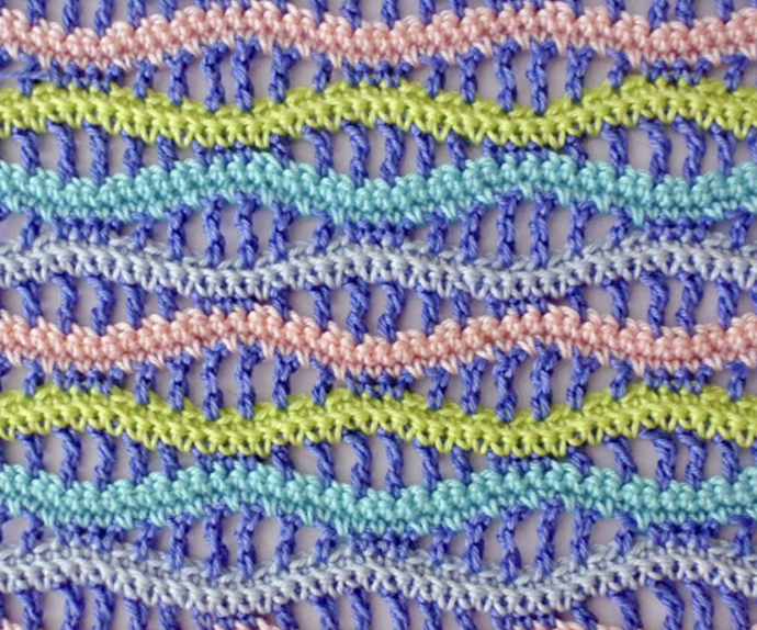 Wave Stitch Crochet Tutorial