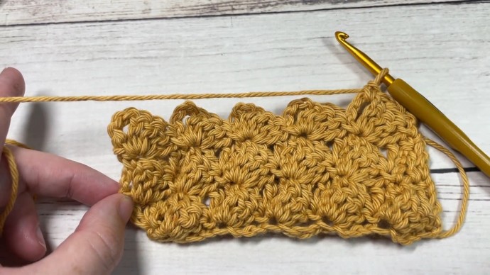 How to Crochet the Flying Shell Stitch Photo Tutorial