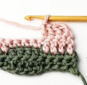 Smooth Wave Crochet Stitch Photo Tutorial