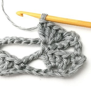 The Lacy Tilted Fan Crochet Stitch Photo Tutorial