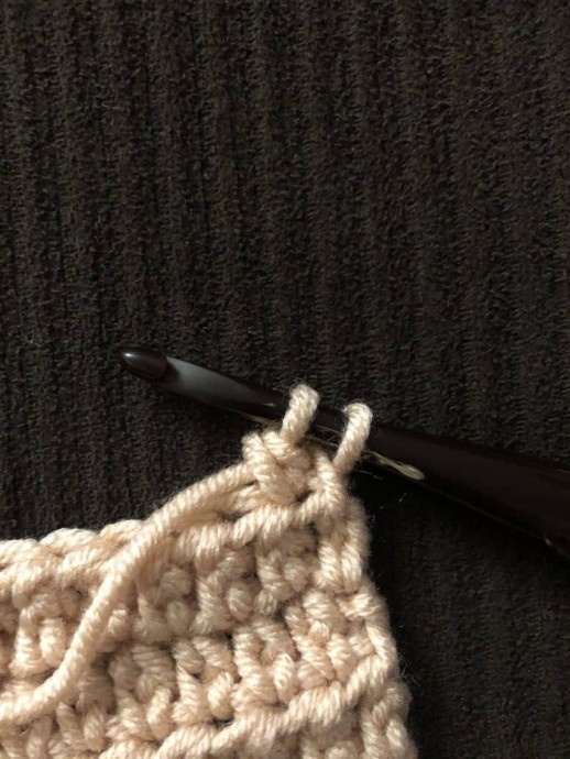 Twin Clusters Crochet Stitch Photo Tutorial