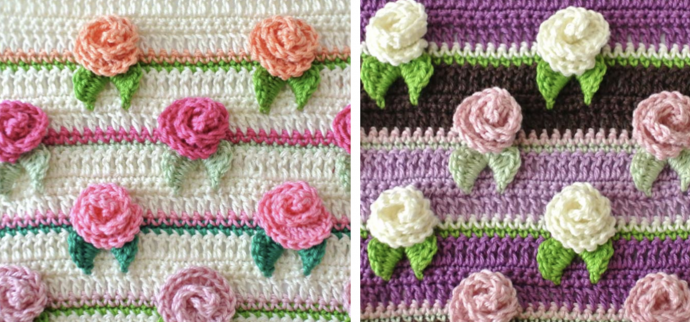 Crochet Basics: Rosebud Stitch