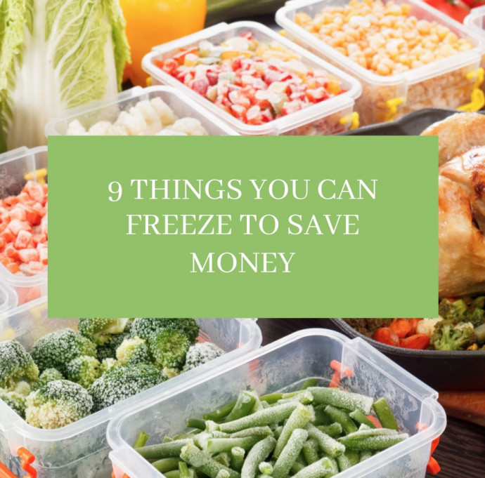 9 Things You Can Freeze to Save Money