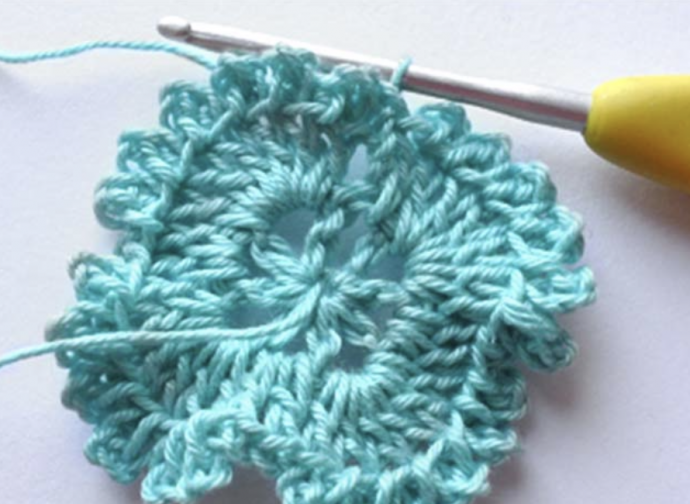 Crochet Shell Square Tutorial
