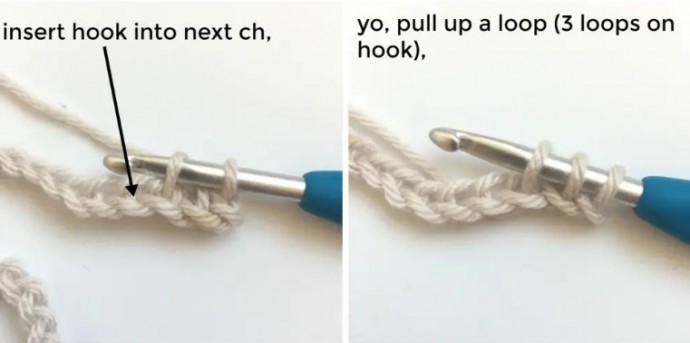 How to Crochet Linked Half Double Crochet Stitch (Lhdc) Photo Tutorial