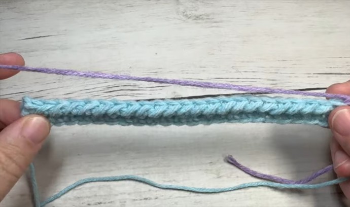 How to Crochet the Layered Brick Stitch Photo Tutotial