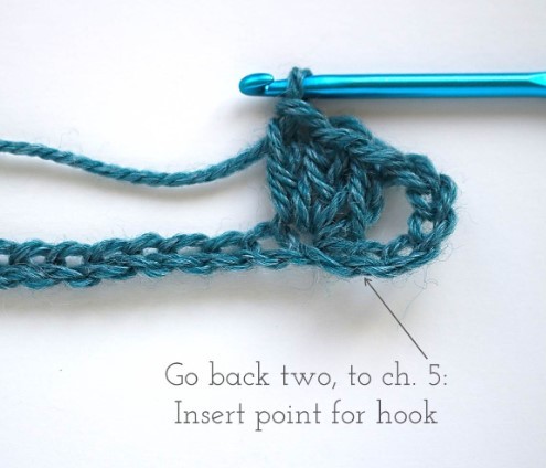 Woven Shell Crochet Stitch Photo Tutorial