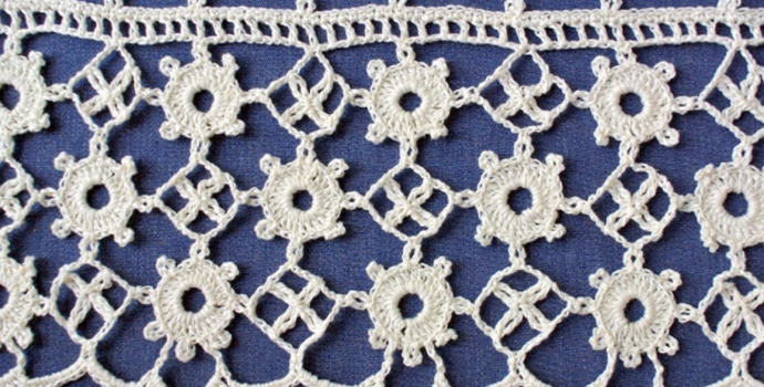 Crochet Circle Edging