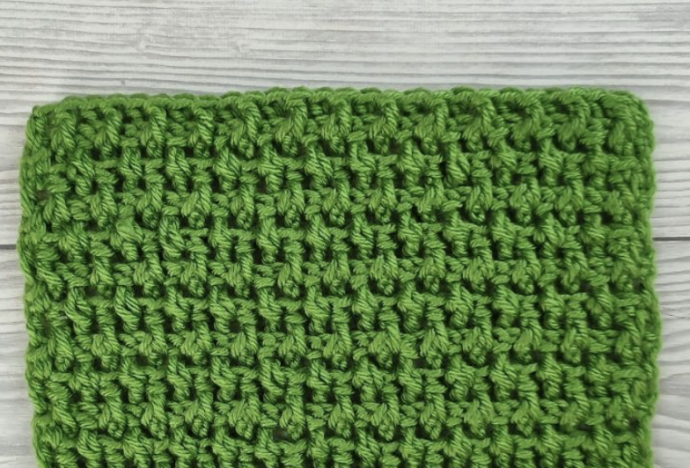 Crochet Rice Stitch Tutorial