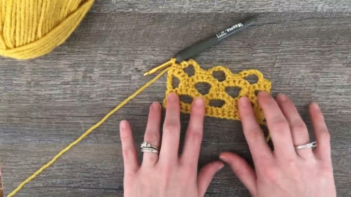 Trellis Honeycomb Crochet Stitch Photo Tutorial