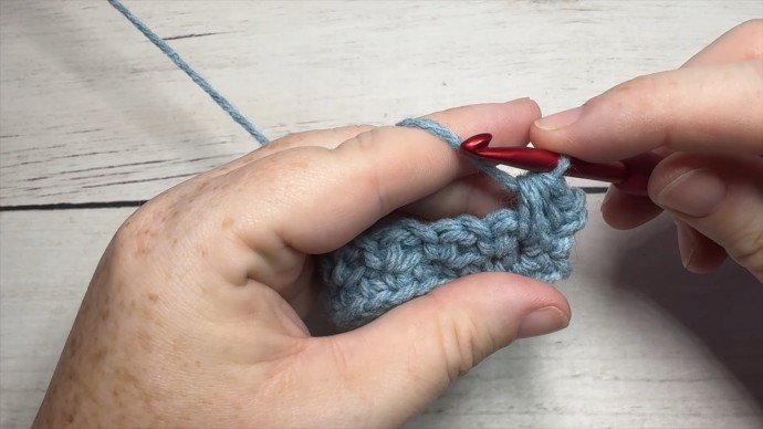 How to Crochet the Cluster Moss Stitch Photo Tutorial