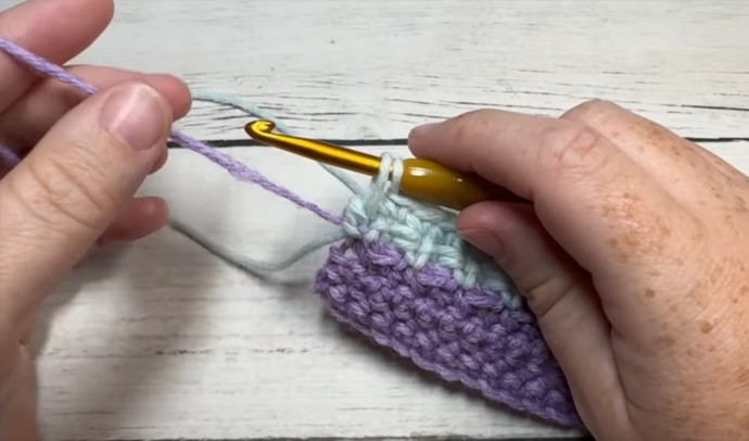 How to Crochet the Gridlock Stitch Photo Tutorial