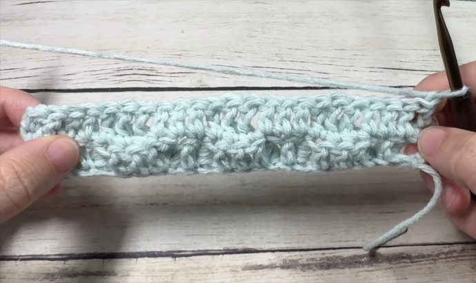 How to Crochet the Honeycomb Waffle Stitch Photo Tutorial
