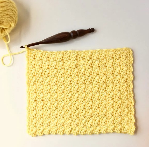 Lemon Peel Crochet Stitch Photo Tutorial