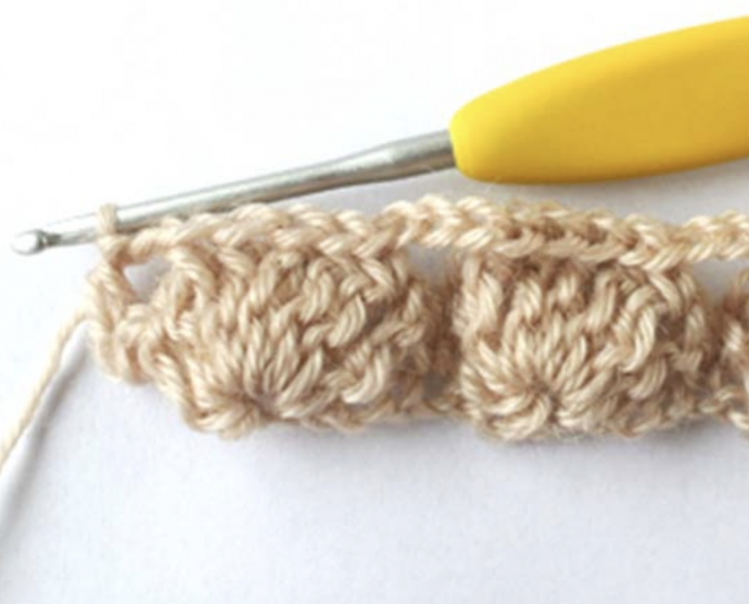 Crochet Simple Textured Broccoli  Stitch