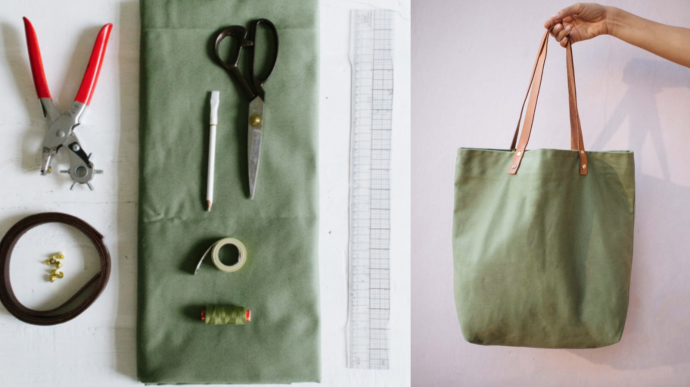 Homemade Tote Bag Homemade Tote Bag