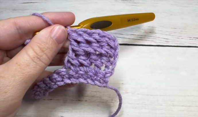How to Crochet the River Stitch Photo Tutorial