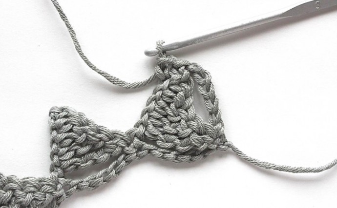Wedged In: Wedge Crochet Stitch and Granny Square Photo Tutorial