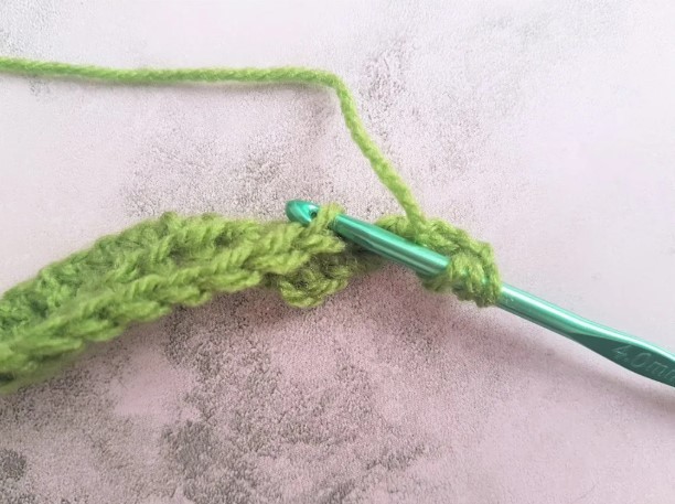 Crochet Long Wave Pattern Photo Tutorial