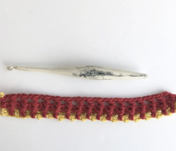 Crochet Tutorial: Interlocking Arches Stitch