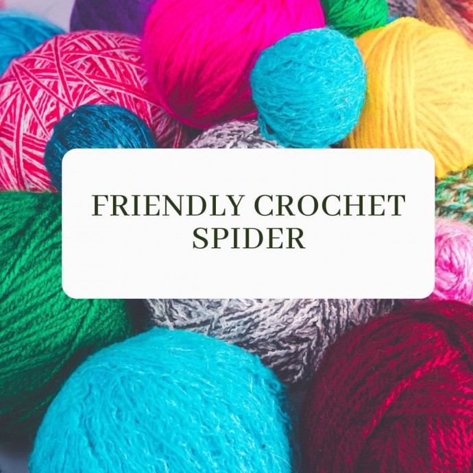 Friendly Crochet Spider