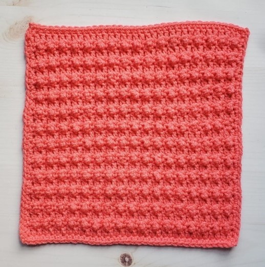 Aligned Cobble Crochet Stitch Tutorial