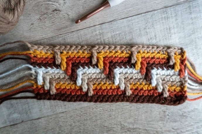 Apache Tears Crochet Stitch Photo Tutorial