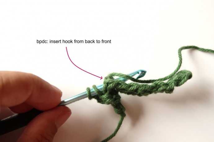 Budding Leaves Crochet Pattern Photo Tutorial