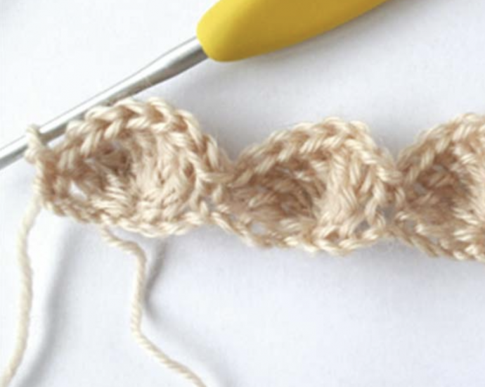 Crochet Simple Textured Broccoli  Stitch