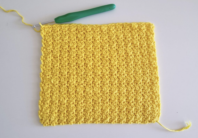 Crumpled Griddle Stitch Crochet Tutorial