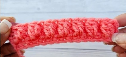 How To Crochet the Half Bobble Stitch Photo Tutorial