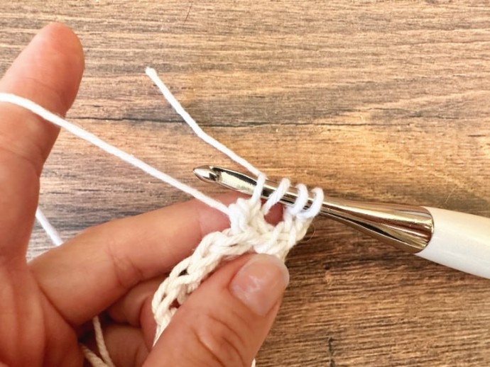 How to Crochet the Back Post Treble (BPtr) Photo Tutorial