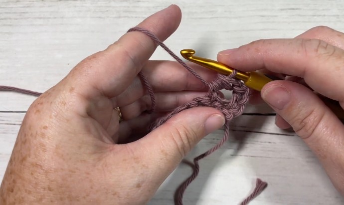 How to Crochet the Bouillon Stitch Photo Tutorial