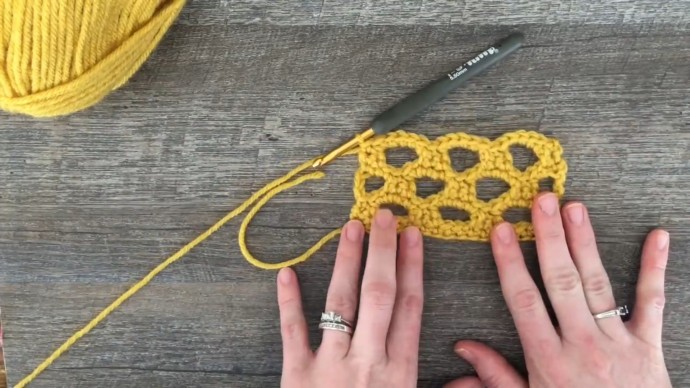 Trellis Honeycomb Crochet Stitch Photo Tutorial